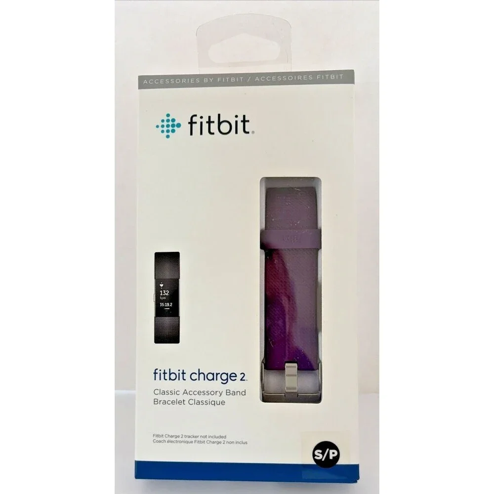 Fitbit Charge 2 Classic Accessory Band - Small - Purple